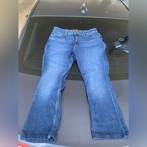 Lee Women's Straight Leg Jeans in Classic Blue